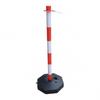 Inflatable Plastic Warning Post - Movable, Anti-Collision, Detachable PE Barrier