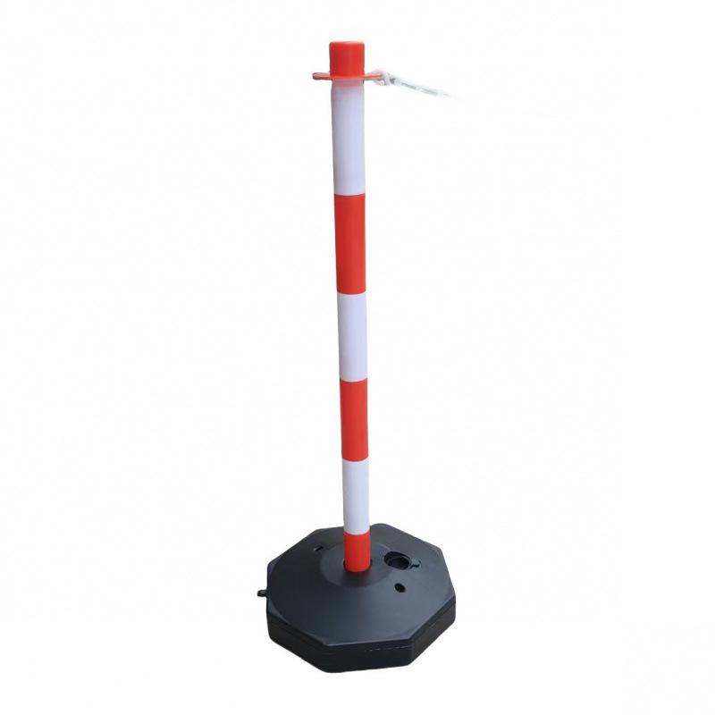 Inflatable Plastic Warning Post - Movable, Anti-Collision, Detachable PE Barrier