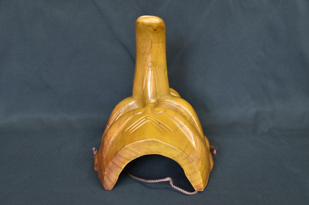 Vintage Traditional Japanese Tengu Mask for Noh / Bicchu Kagura Wall Decor