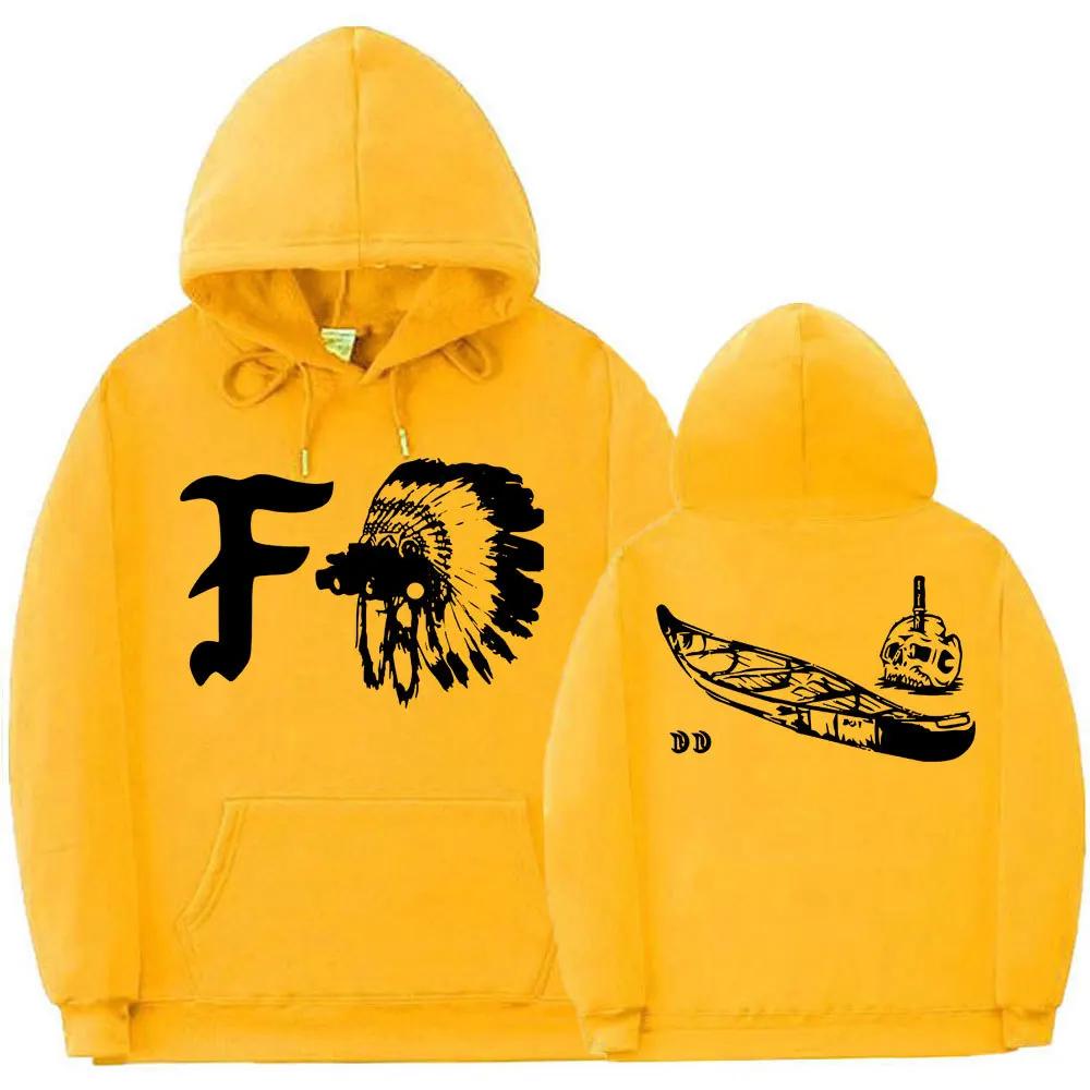 Men Women Clothing Sudaderas Hip Hop Hoody FOG Print Hoodie Forward Observations Group Gbrs Sweatshirt Autumn Winter Long Sleeve