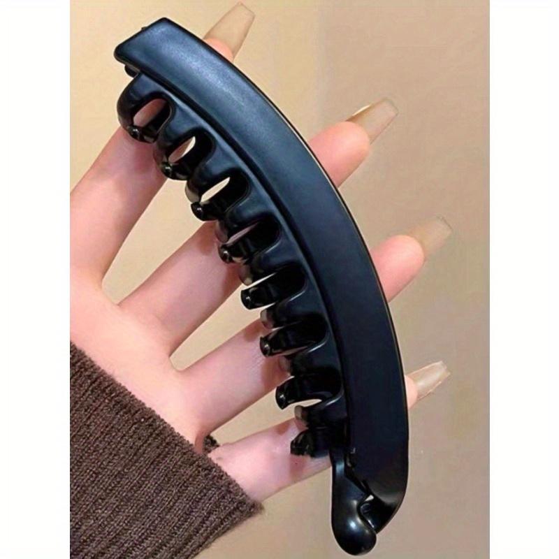 

1 шт. Осенне-зимняя заколка-банан большого размера карамельного цвета с леопардовым принтом, подходит для густых волос, стильная и шикарная