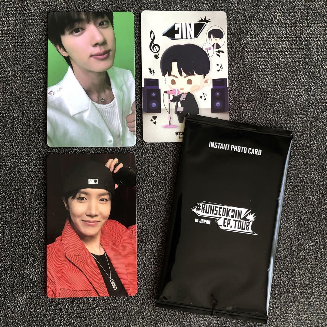 

[USED] BTS JIN J-HOPE venue-exclusive trading card instant photo