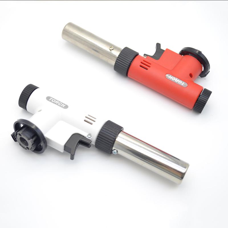Butane Gas Welding Torch Adjustable Flame Jet Soldering Burner Lighter for Automobile Repairs