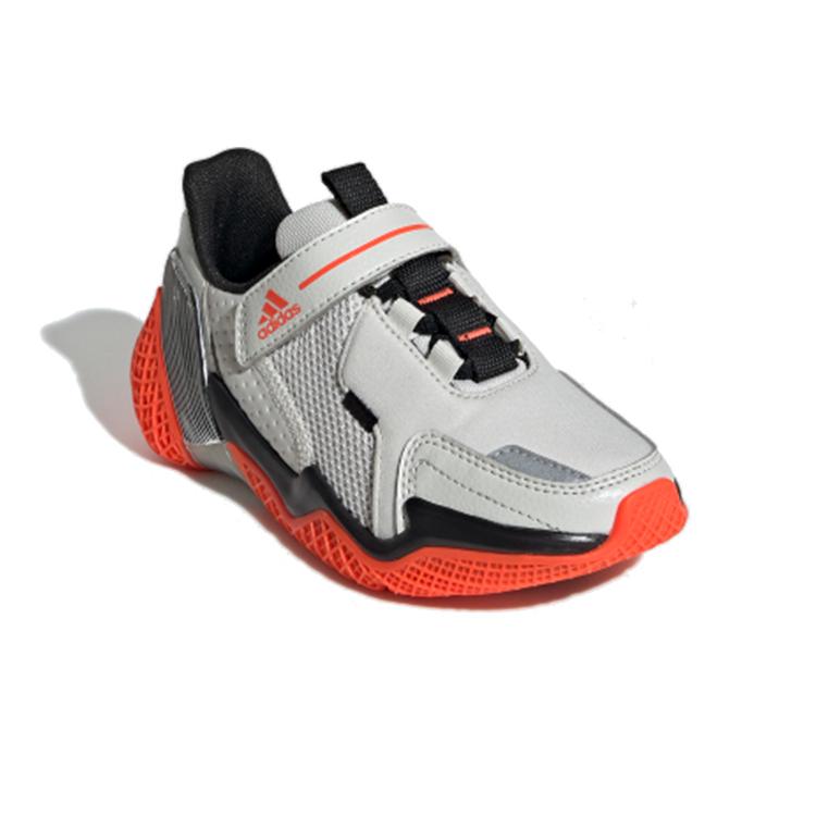 adidas 4Uture Slip Resistant Low Top Kids' Running Shoes Gray Children Aged 3 7 Years Old EG1769