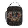 Egyptian God Anubis Art Insulated Lunch Bag for Women Children Portable Food Boxes Thermal Lunch Box Tote