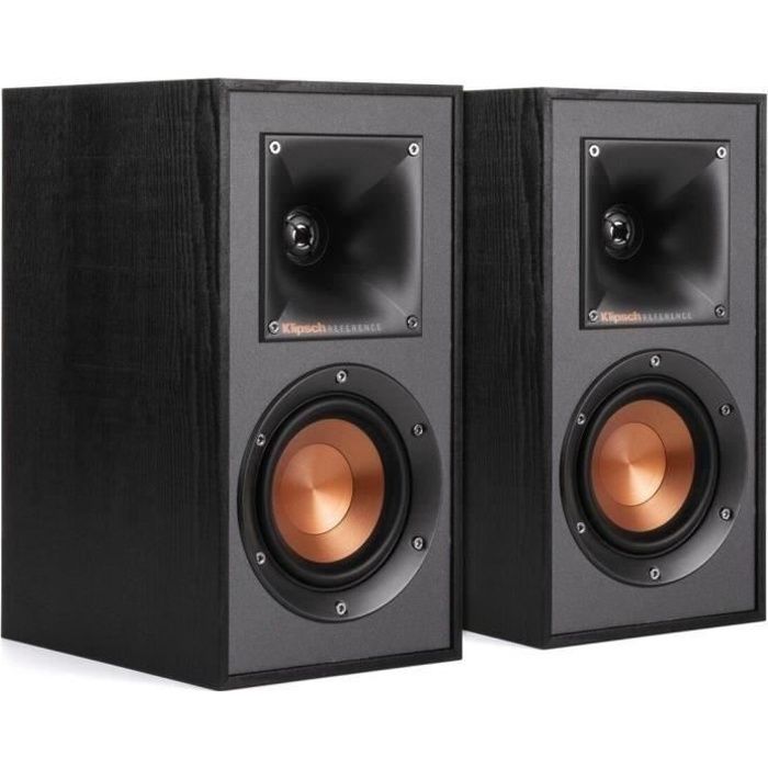 Enceintes Bibliothèque KLIPSCH R-41M - 50W - Noir