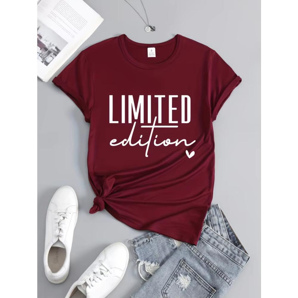 Casual Comfort Printed Top Short Sleeve Women's Versatile Pure Cotton T-Shirts Women’s