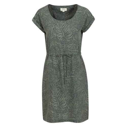 Mountain Warehouse Womens/Ladies Mykonos Tropical Leaves Midi Dress