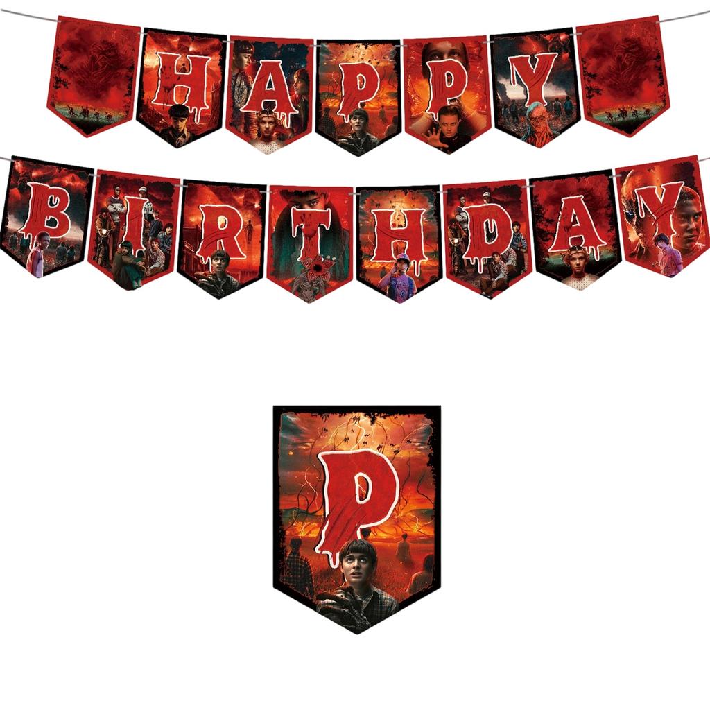 Geburtstagsfeier Dekorationen, Banner, Flaggen, Kuchenflaggen, Geburtstagssets