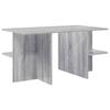 Coffee Table Grey Sonoma 87 x 50 x 45 cm Engineered Wood