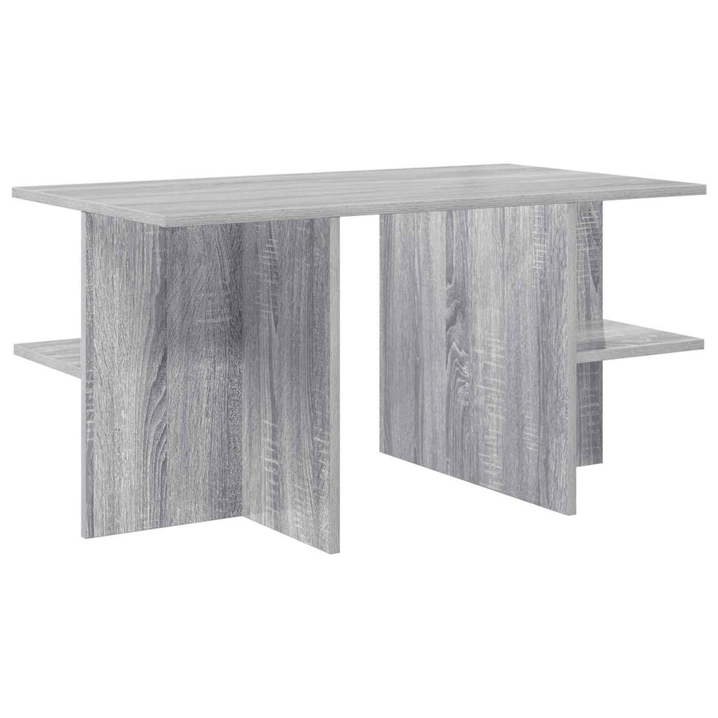 Coffee Table Grey Sonoma 87 x 50 x 45 cm Engineered Wood
