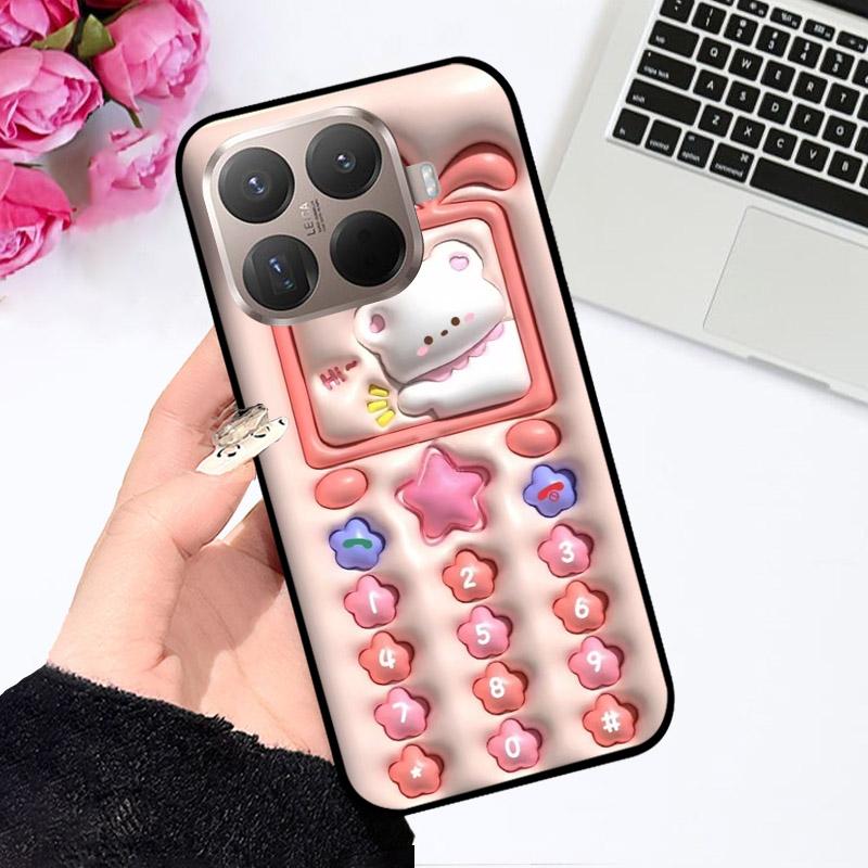 For Xiaomi 15T Pro Case Fashion Cartoon Printed Silicon Soft TPU Phone Cover For Xiaomi 15 T Pro Cases 15TPro Anti Drop Fundas