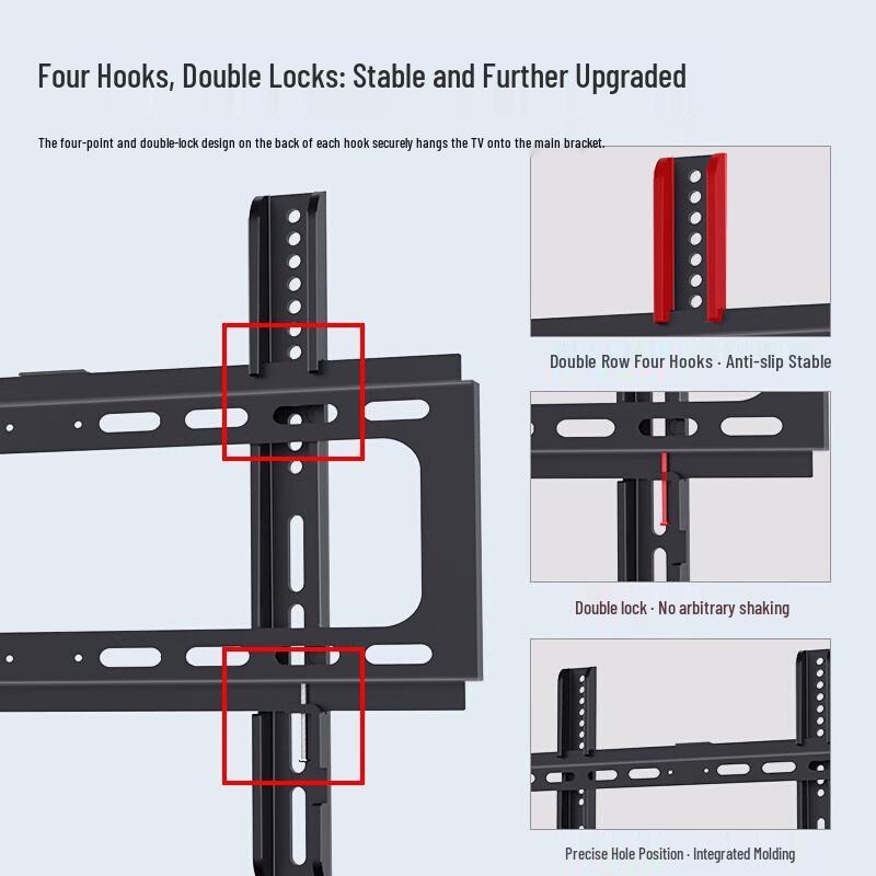 Universal Fixed TV Wall Mount