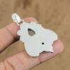 Natural Moonstone Gemstone Pendant 925 Sterling Silver Indian Jewelry For Women