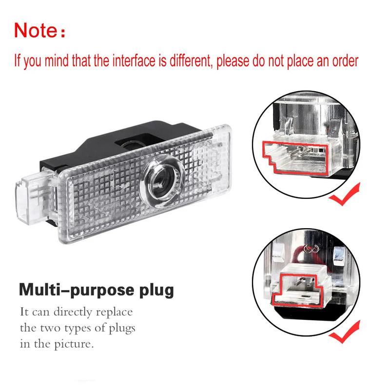 For BMW F10 F11 E87 E81 E82 E90 E91 E92 E93 F30 E60 E46 F10 X5 E70 LED Car Door Ghost Shadow Projector Welcome Light Accessories