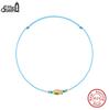Effie Queen Einfaches Niedliches Fisch-Fußkettchen Sommer Strand Sterling Silber 925 Fisch-Fußschmuck Mode Beinarmband Verstellbar Geschenk SA99