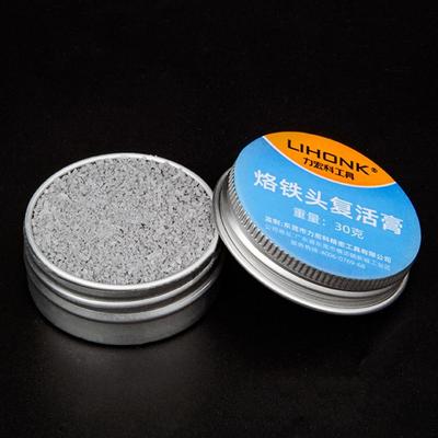 Non-stick Tin Electrical Soldering Iron Tip Refresher Solder Cream Clean Paste Solder Iron Tip Head Resurrection 2024 Hot Sale