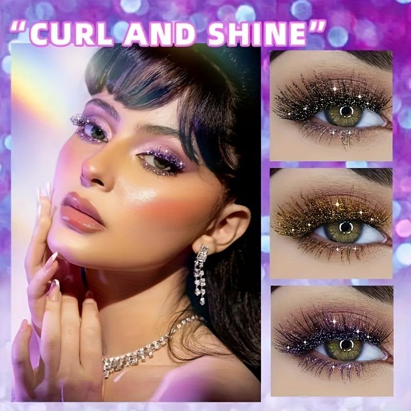 Glitter Mascara Sparkling Shimmer Lash Mascara for Party Makeup