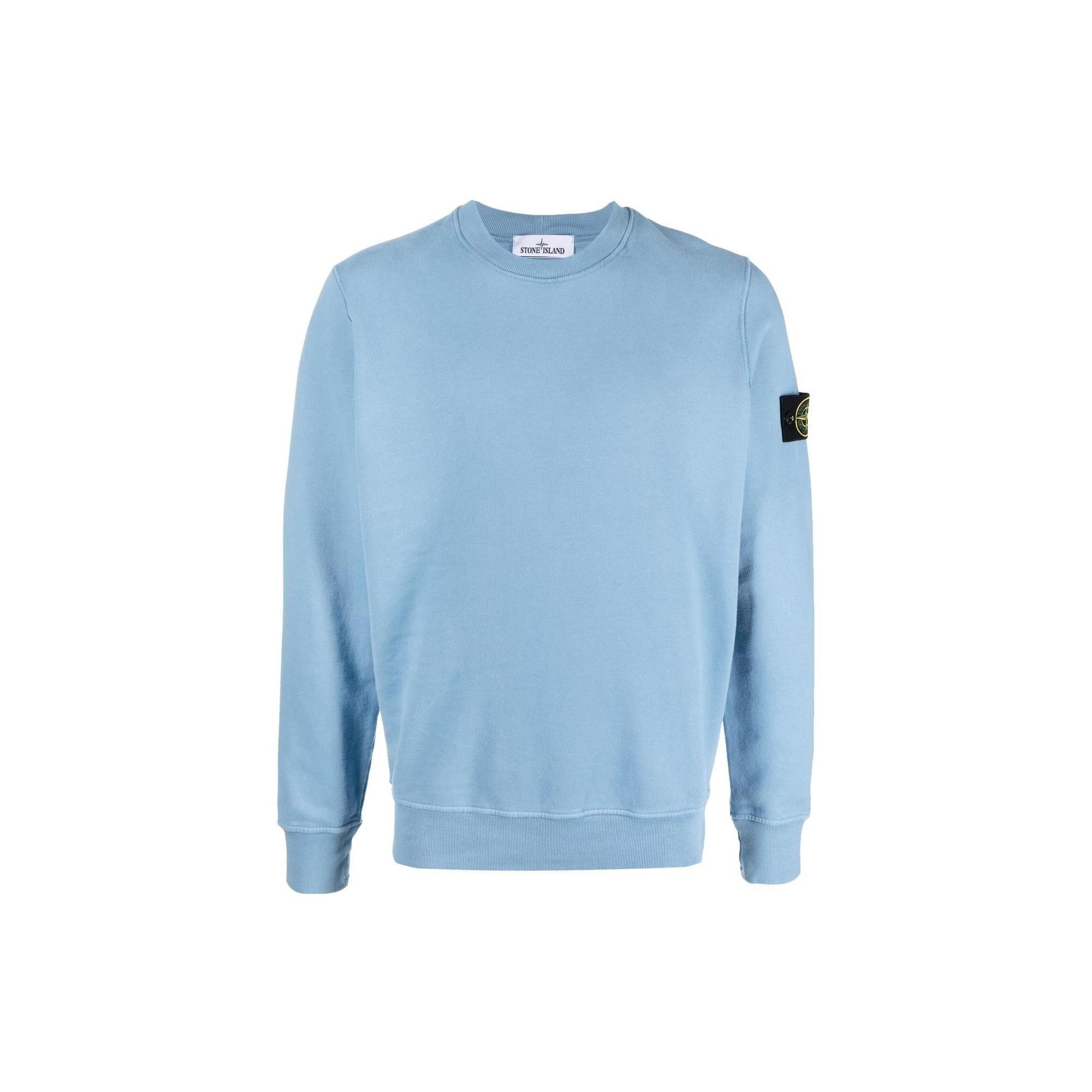 STONE ISLAND apaļā kakla džemperis `Gaiši