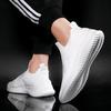 New men's shoes a slip-on ultra-light breathable plus size 46 flying woven socks shoes comfortable sports shoes for students