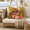 Bassie DDandys WWorld Pillow Case for Sofa Living Room Home Office Decor Protective Cover