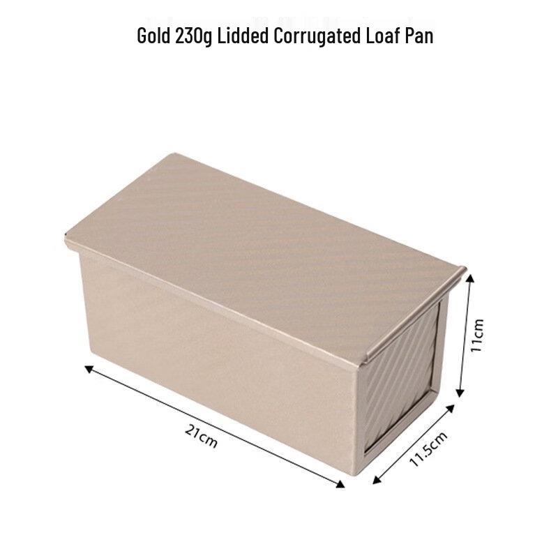 ZISIZ Rectangular Toast Baking Mold with Lid