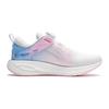 Li Ning Kids Kunpeng 2.0 Fabric Simple Durable Breathable Low-Top Running Shoes Kids sneaker White Pink YKFU002-4