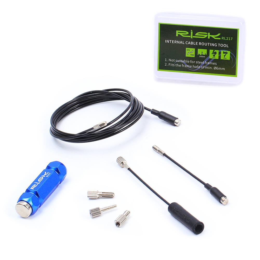 Bicycle Internal Cable Routing Tool With Magnet Inner Cable Guide For Bike Frame Shift Hydraulic Wire