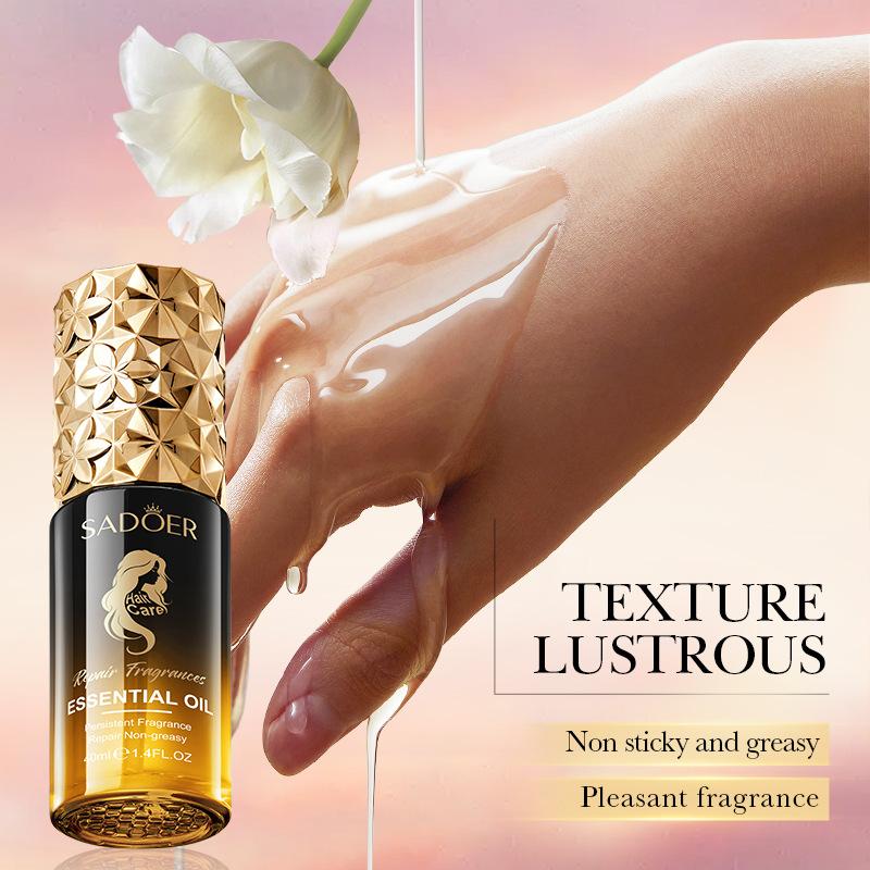 Exfoliating Conditioner Aromatherapy Essential Oil 40ml Repair, Improve Frizz, Soft Hair Care