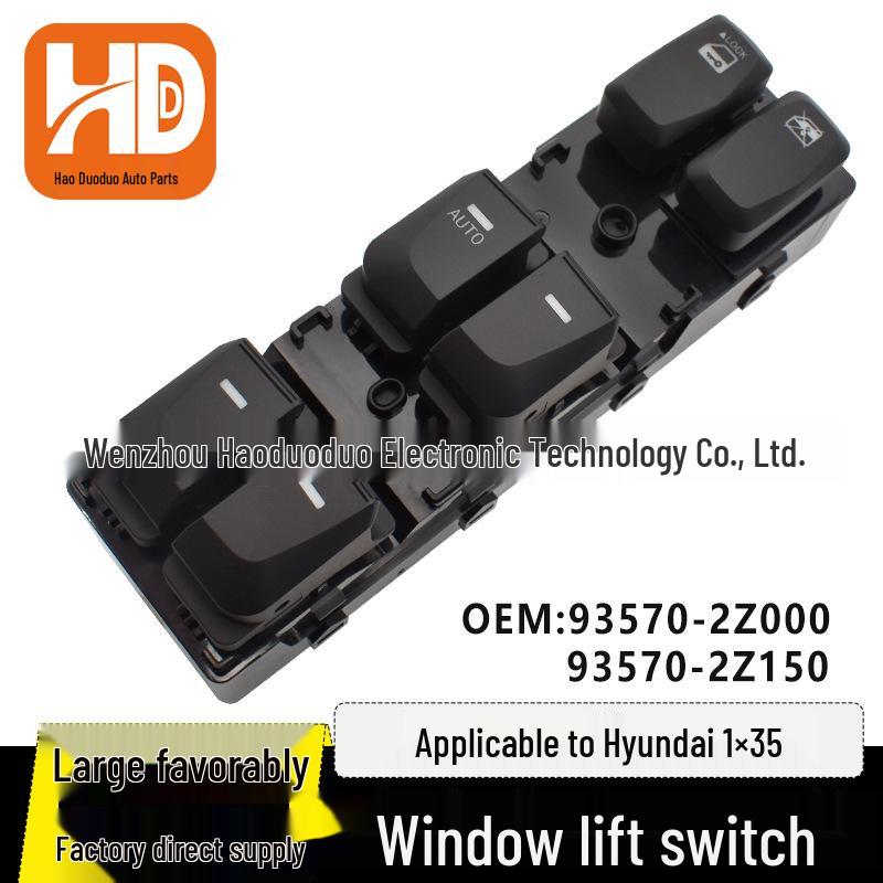 

Hyundai IX35 Front Left Power Window Switch Assembly 93570-2Z150 Electric