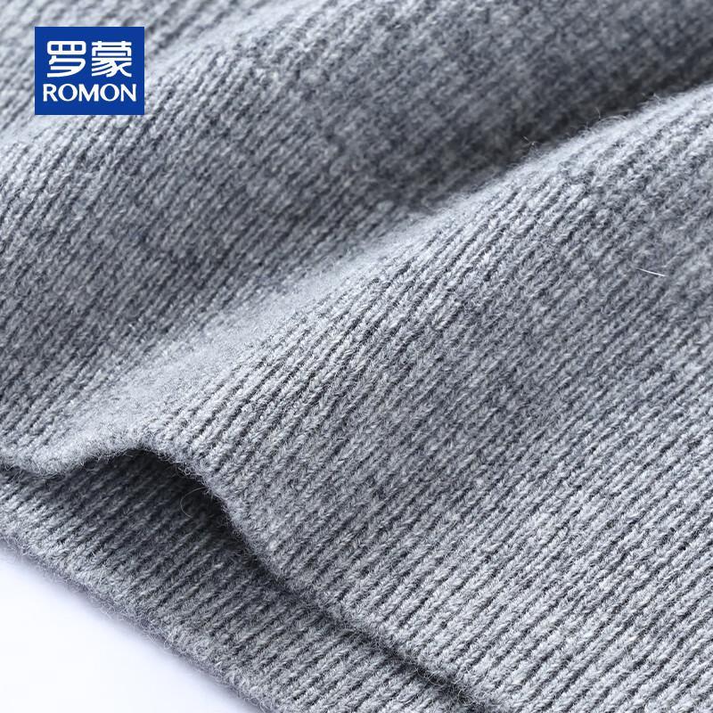 ROMON Men's 100% Cashmere Half Turtleneck Pullover Sweater