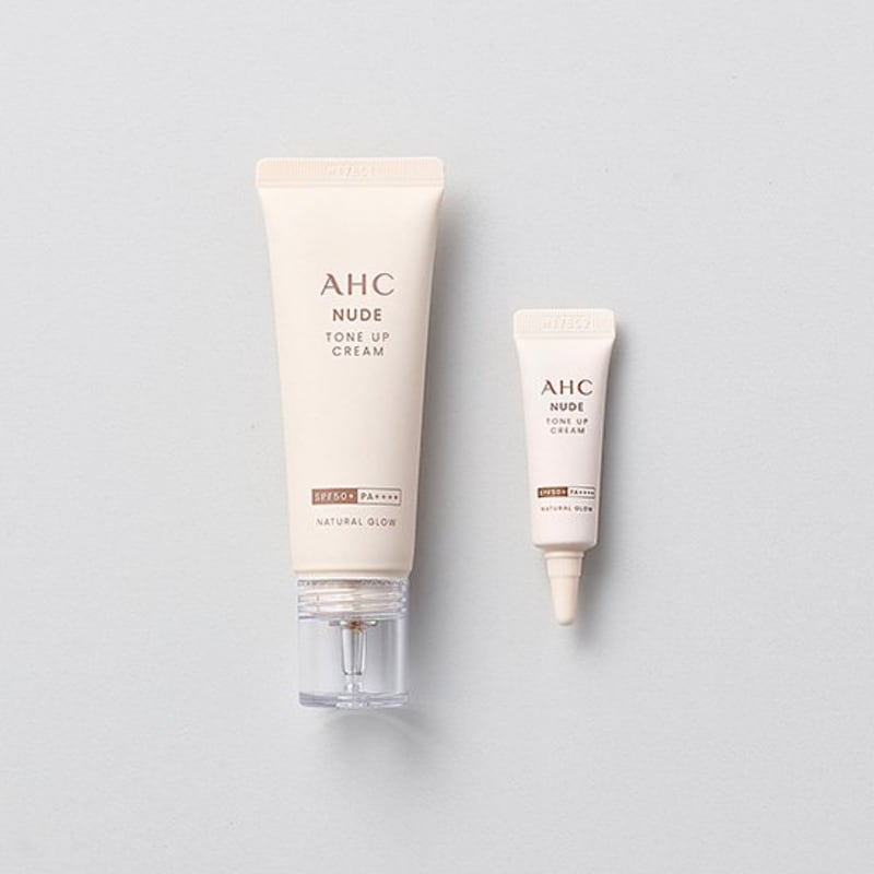 [AHC] Nude Tone Up Cream Natural Glow 40ml+5ml Special Set