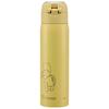 Skater Straw Mug Bottle 480ml Cold Storage Stainless Steel Water Bottle Disney Winnie the Pooh Relax One Touch Open STOT5ST-A