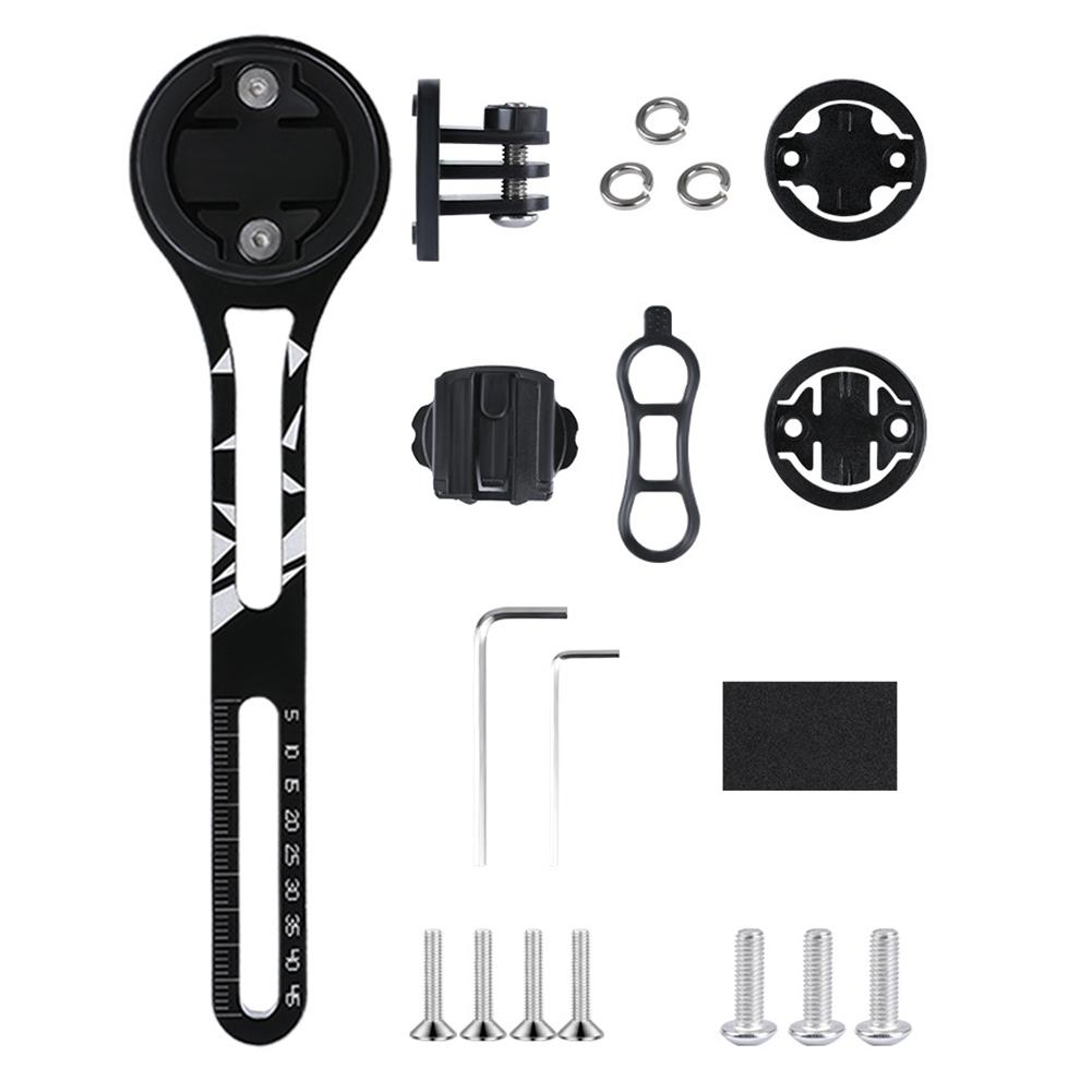 

Road Bike Stopwatch Holder Aluminum Alloy Bicycle Handlebar Computer Holder Road Bike Handlebar Extender for Action Camera Light