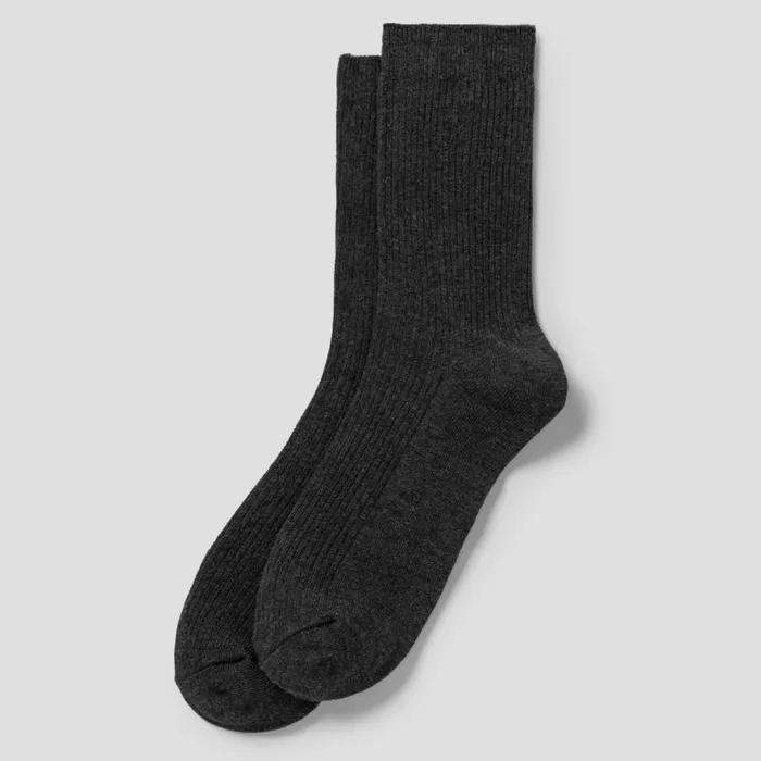 [8 Seconds] BASIC Ribbed Socks Ash (4567KTAMA4)