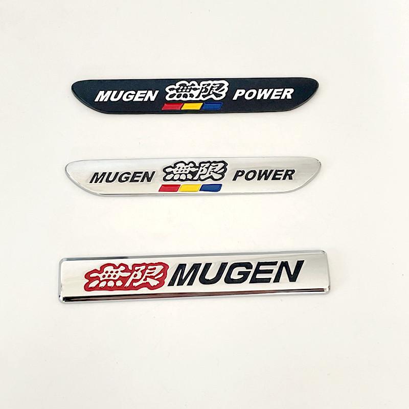 Insignă Emblema Metalică 3D MUGEN Autocolant Decal Styling Accesorii Spate Portbagaj Mașină Pentru Civic Accord CRV Fit