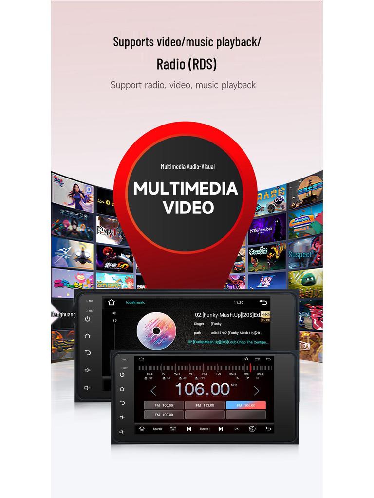 Toyota Corolla/Vios GPS Navigation All-in-One Unit - Smart, Universal Fit