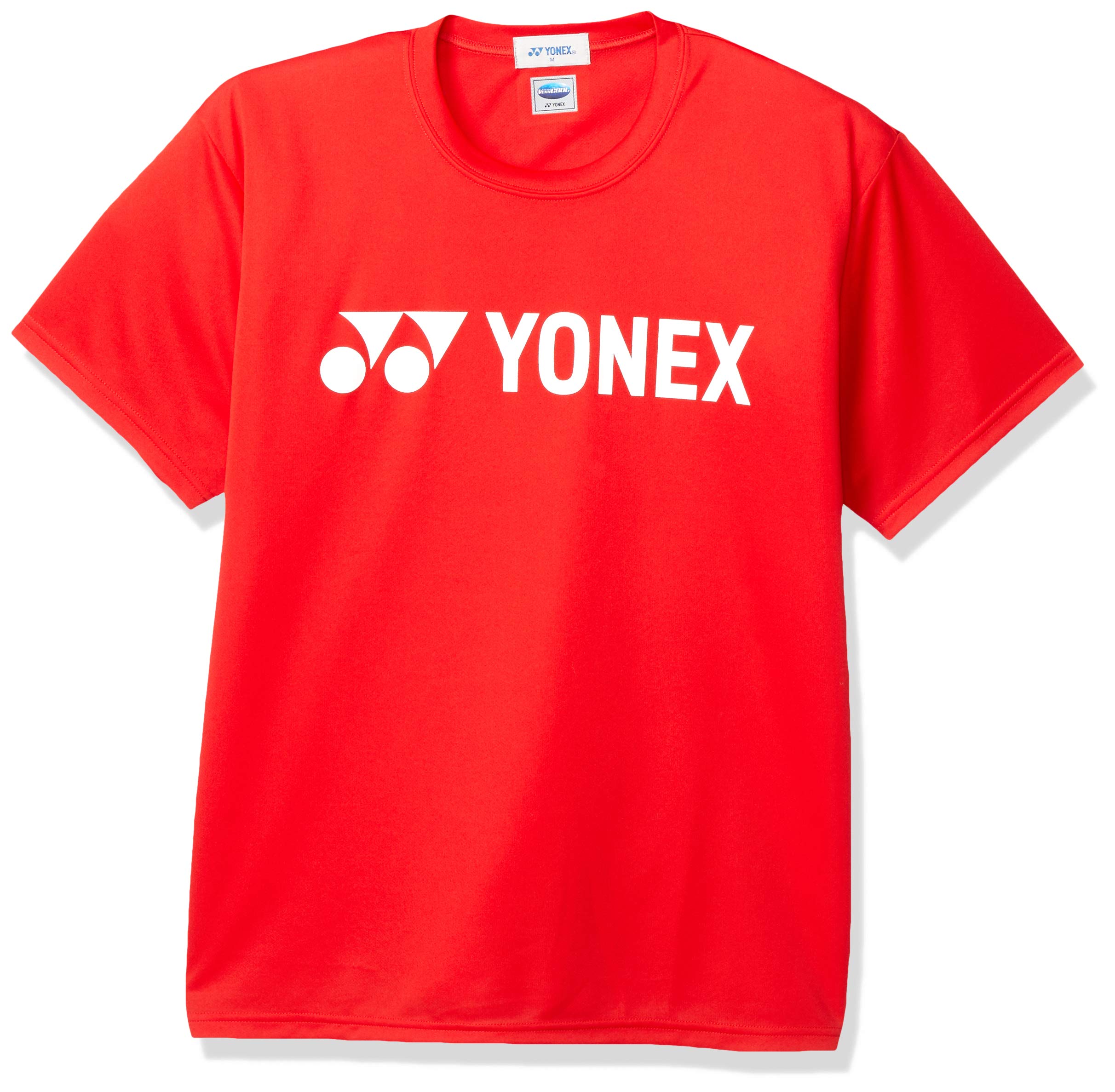 

Yonex UNI Dry Sunset Red Size L to Japanese size Men s Shirt, (496), (equivalent L)