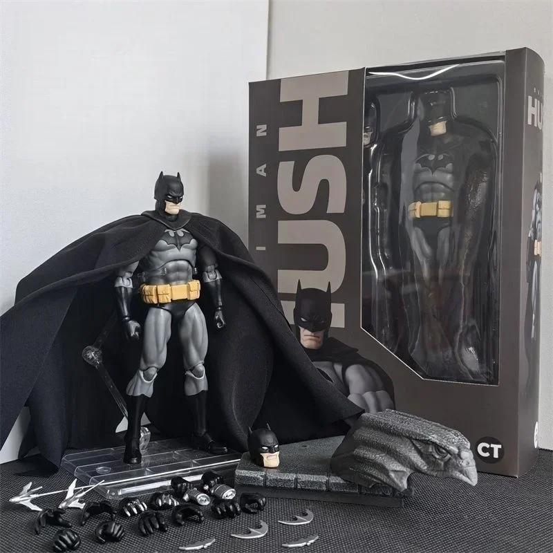 LATEST CT Playthings Hush Batman Mafex 126 Action Figure Batman DC Justice League Figurine The Dark Knight Collection Kid Toy Present