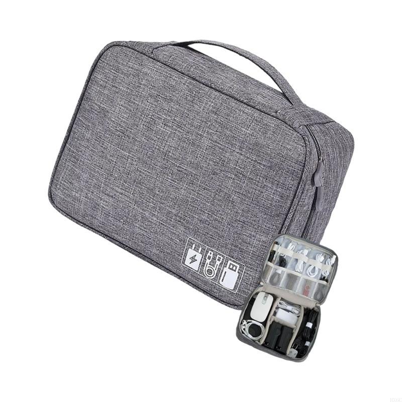 Reinforced Oxfords Cloth Multi Compartment For Electronics Beauty Essential Storage HX6C