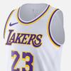 Nike Los Angeles Lakers Dri-FIT NBA James Lakers 23-24 League Limited AU Player Edition Embroidered Basketball Jersey Men jerseys White DM5911-100