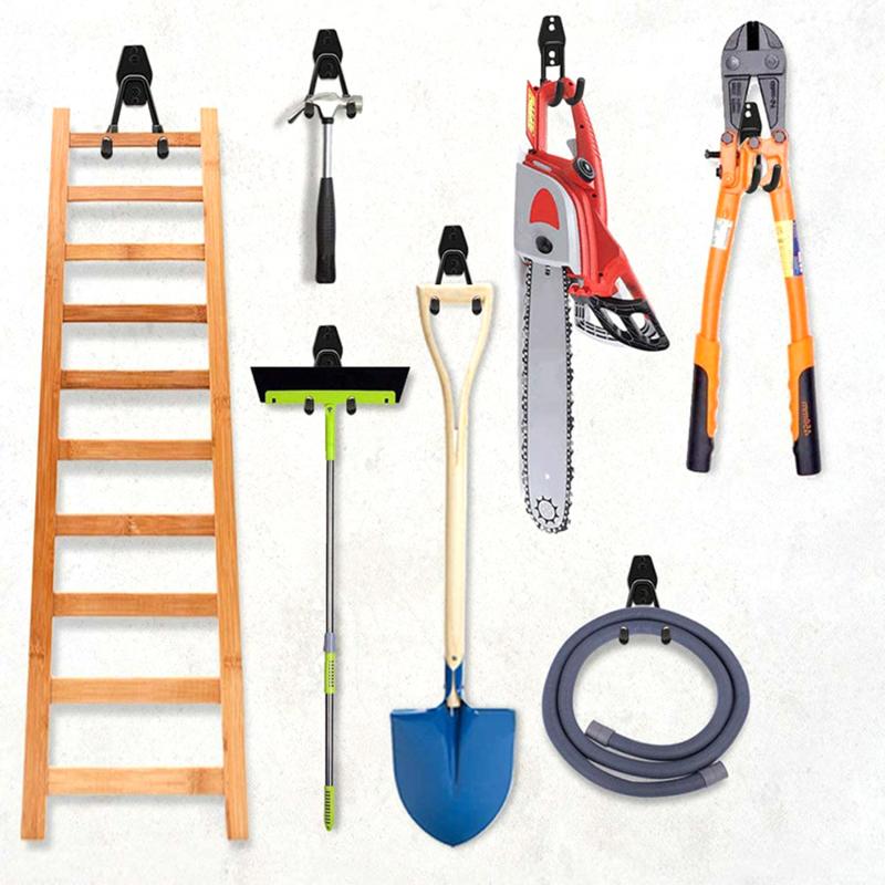 Cykelstöd Cykelväggfäste Krok Ställ Parkeringshållare för Upphängning av Verktyg Lagerförvaring Verktygsförvaring Cykeltillbehör