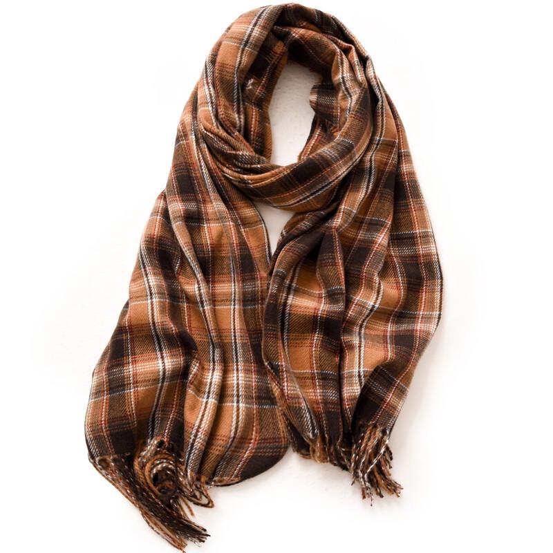 Women s Plaid Imitation Cashmere Winter Scarf