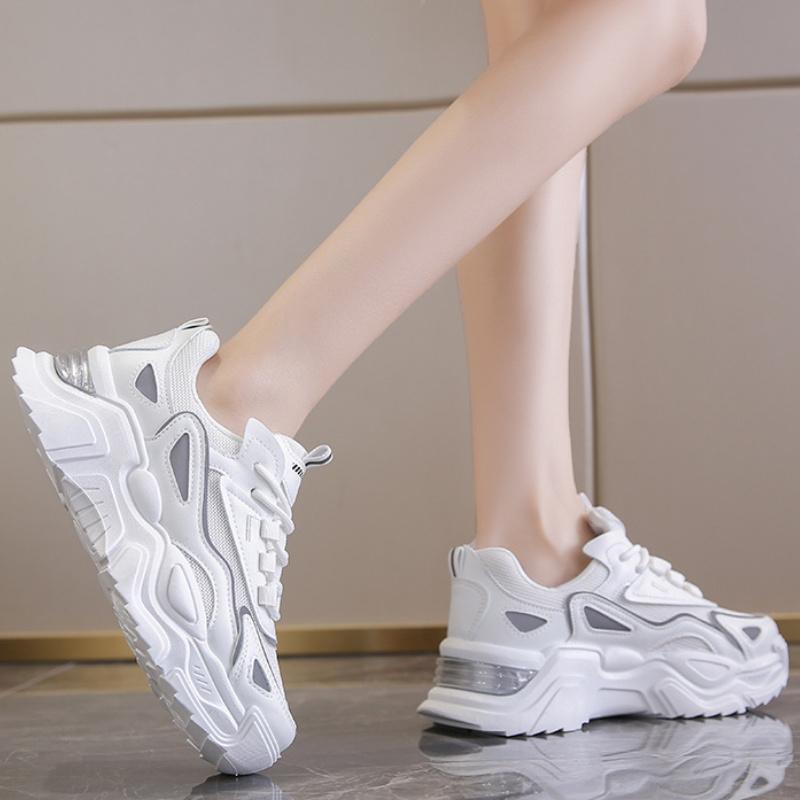 Купить Весенне-осенние женские модные повседневные кроссовки больших ...