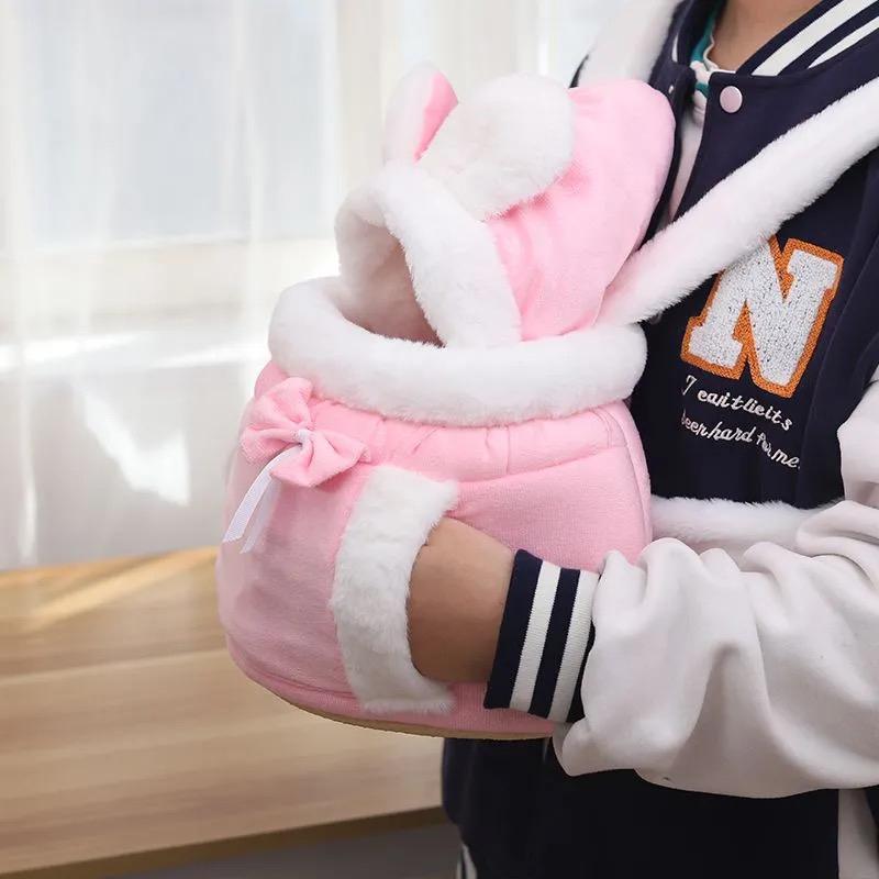 Outdoor Travel 2-in-1 Cat Backpack Kitten Nest Chihuahua Yorkshire Puppy Dog Winter Warm Carrying Bags Pet Supplies