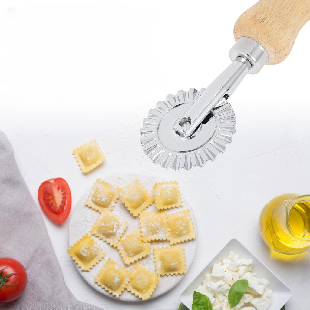 Pastry Wheel Cutter Round Pizza Cutting Wheel Tools Dough Cutting Roller Home Pizza Divider Kitchen Gadgets Baking Cutting Tools