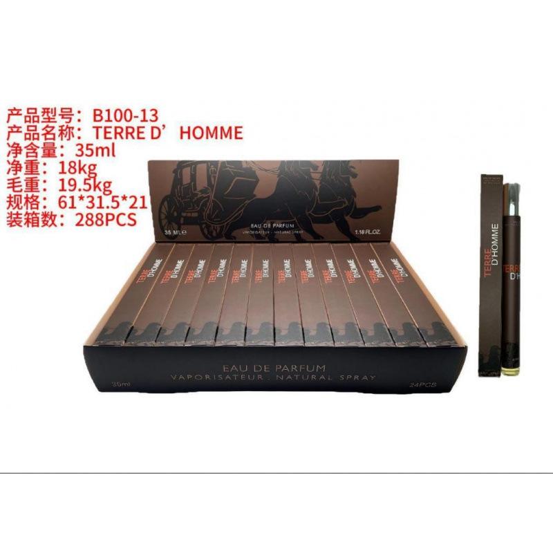 Men's and women's test tube perfume Small test tube 35ml Fashion Women's Fragrant Floral Perfume