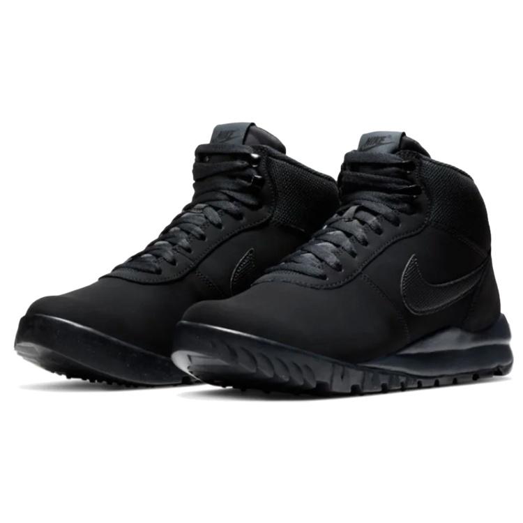 Nike Hoodland Suede 'Triple Black' Men's 654888-090