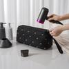 Bowknot Hair Dryer Storage Bag Large Capacity Durable Travel Wash Handbag Organizer Dustproof Travel Storage Bag Outdoor