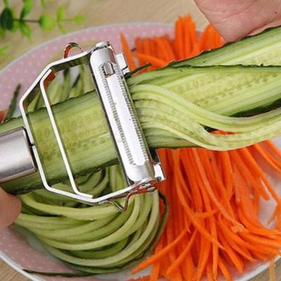2pc Stainless Steel Multi-function Paring Fruit Potato Fruit Grater Peeler Kitchen Accessories